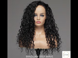 Brazilian Deep Wave Full Lace Wig